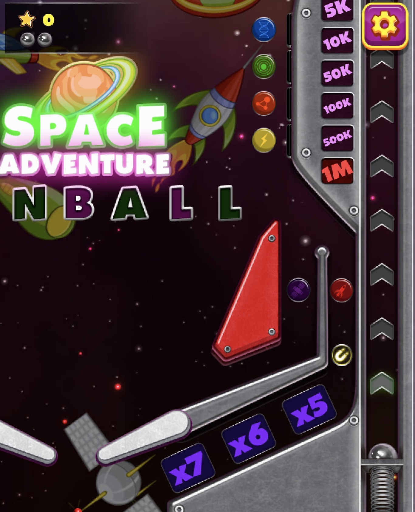 Space Adventure Pinball - 🕹️ Online Game